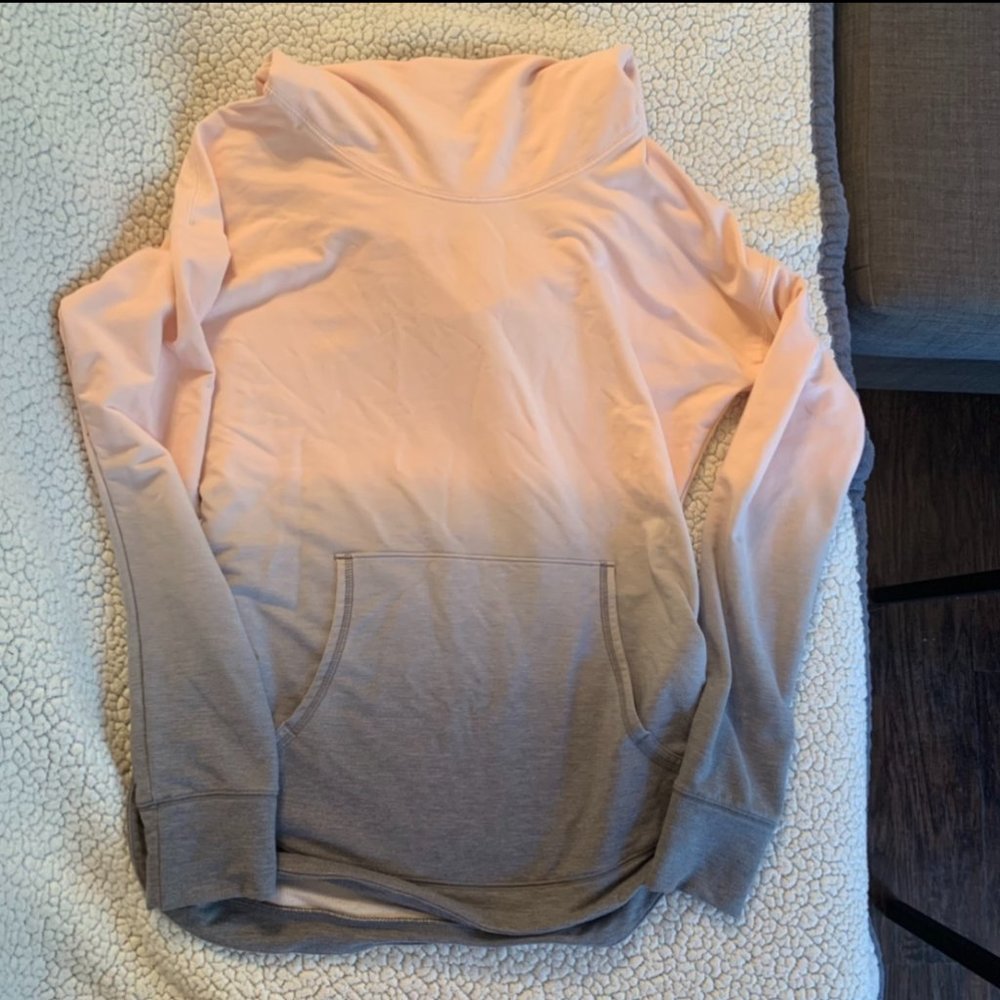 "Funnel Neck" Hooded Sweatshirt